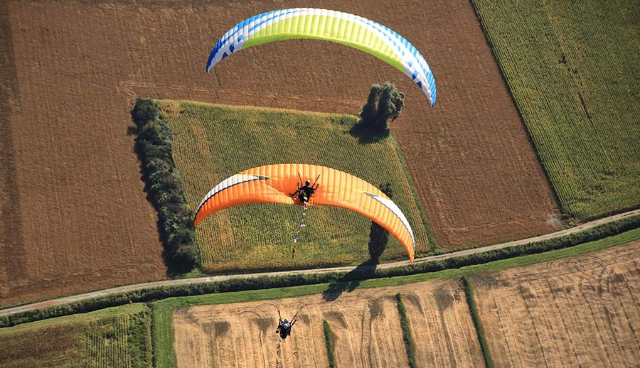 Baptême de parapente en duo à Grenoble