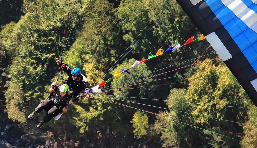 Baptême de Parapente sensation à Grenoble