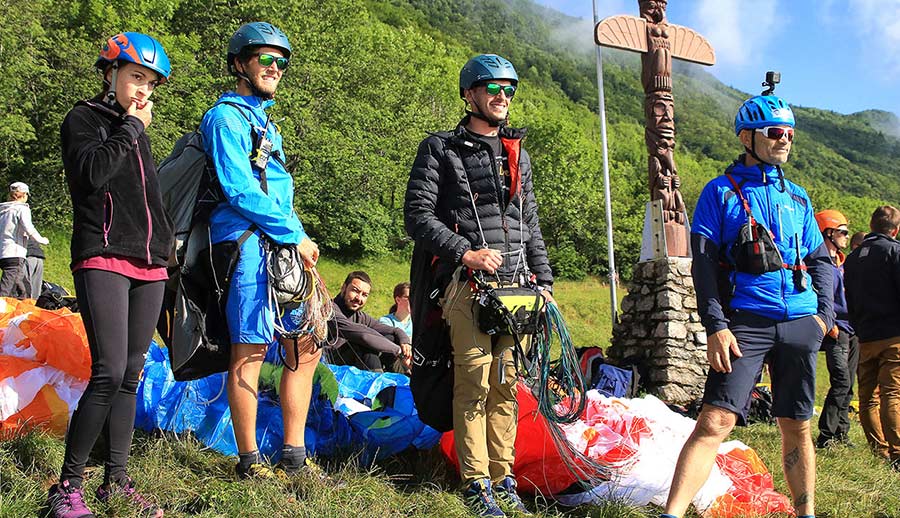 Stage Cross niveau parapente à Grenoble