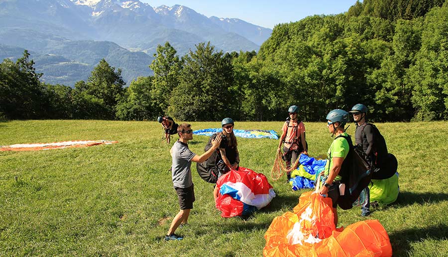Stage d'initiation au parapente à Grenoble
